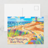 Cape Henlopen State Park VS Briefkaart (Voorkant / Achterkant)