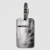 Cape Henry Lighthouse Bagagelabel (Voorkant (verticaal))