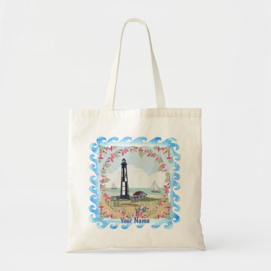 Cape Henry Lighthouse canvas tas (Voorkant)
