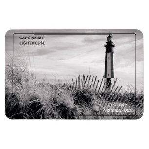 Cape Henry Lighthouse Magneet
