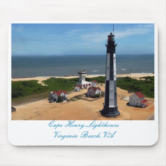 Cape Henry Lighthouse Muismat (Voorkant)