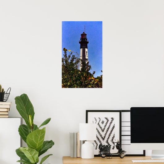 Cape Henry Lighthouse Poster (Thuiskantoor)