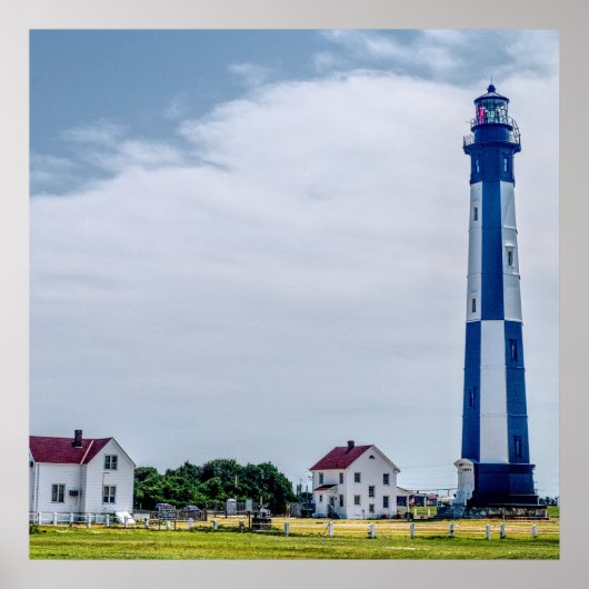 Cape Henry Lighthouse poster (Voorkant)