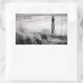 Cape Henry Lighthouse Rechthoekige Sticker (Tas)