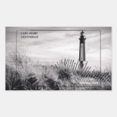 Cape Henry Lighthouse Rechthoekige Sticker (Voorkant)