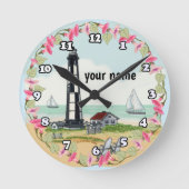 Cape Henry Lighthouse Ronde Klok (Voorkant)