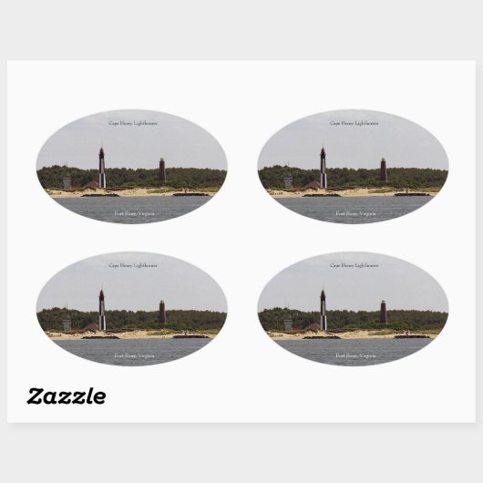 Cape Henry Lighthouse sticker (Vel)