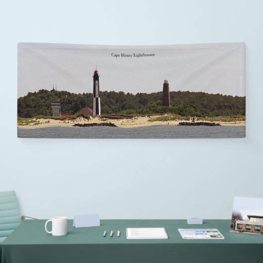 Cape Henry Lighthouses banner (Beurs)
