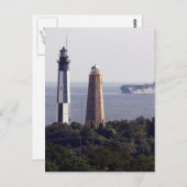 Cape Henry Lighthouses Briefkaart (Voorkant / Achterkant)