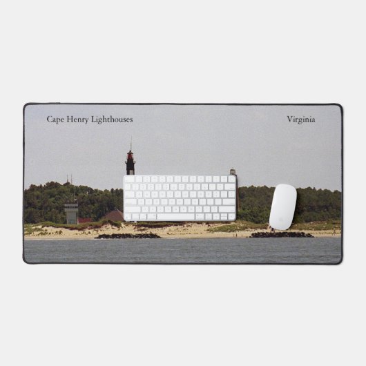 Cape Henry Lighthouses bureaumat (Keyboard & Muis)