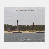 Cape Henry Lighthouses deken (Voorkant (Horizontaal))