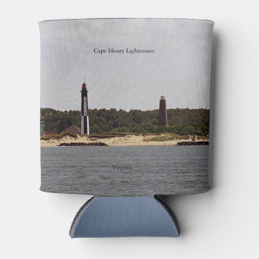 Cape Henry Lighthouses koelbox Blikjeskoeler (Voorkant)
