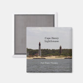 Cape Henry Lighthouses magnet (Voorkant / Achterkant)