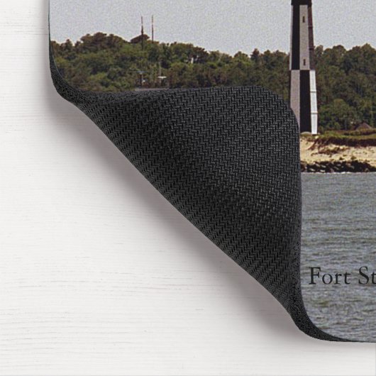 Cape Henry Lighthouses mousepad Muismat (Hoek)