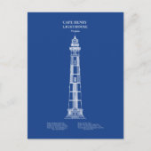 Cape Henry-vuurtoren - Virginia – AD Briefkaart (Voorkant)