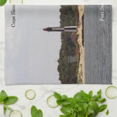 Cape Henry vuurtorens theedoek (Gevouwen)