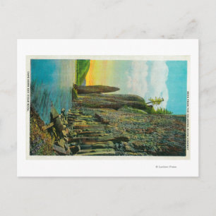 Cape Horn en Cigar Rock op de Columbia River Briefkaart