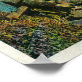 Cape Horn en Cigar Rock op de Columbia River Poster (Hoek)