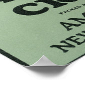 Cape-kabeljauw Capitol Brand Cranberry Label Poster (Hoek)