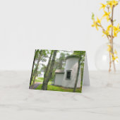 Cape-kabeljauw, drie zusters vuurtoren blanco kaar kaart (Gele Bloem)