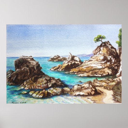 Cape Kalamaki Poster (Voorkant)