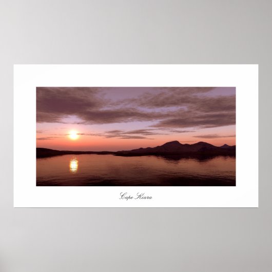 Cape Kiara Poster (Voorkant)