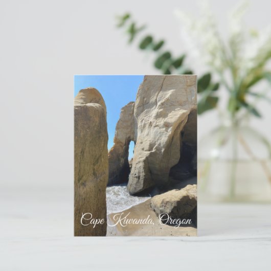 Cape Kiwanda Oregon Briefkaart (Staand voorkant)