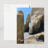 Cape Kiwanda Oregon Briefkaart (Voorkant / Achterkant)