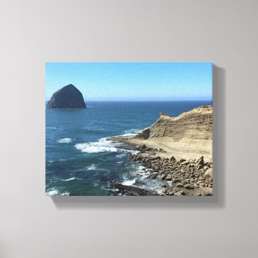 Cape Kiwanda Oregon Canvas Afdruk (Voorkant)