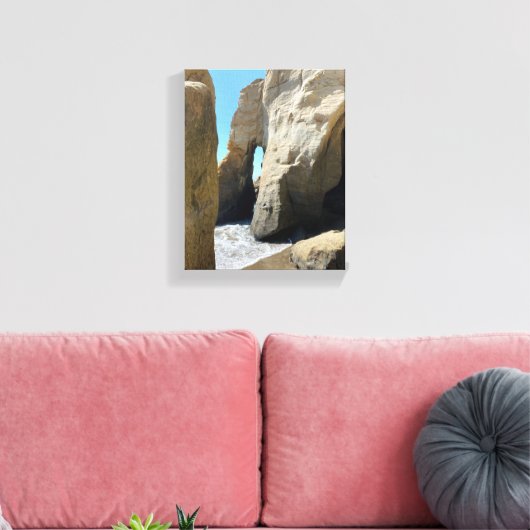 Cape Kiwanda Oregon Canvas Afdruk (Insitu (Woonkamer))
