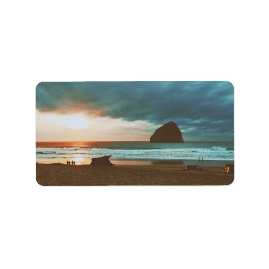 Cape Kiwanda - Pacific City - OR Etiket (Voorkant)