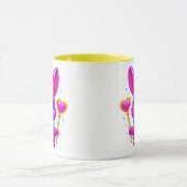 Cape konijn en kroon mok (Midden)