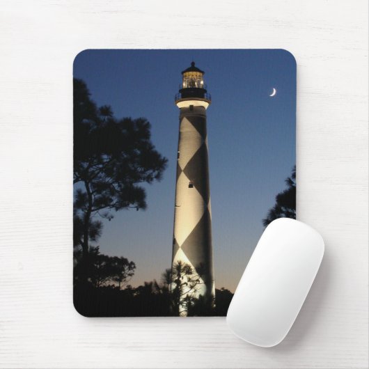 Cape Lookout Lighthouse Mousepad Muismat (Met muis)