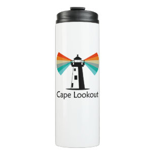 Cape Lookout Lighthouse North Carolina Regenboog Thermosbeker