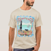 Cape Lookout Lighthouse t-shirt (Voorkant)
