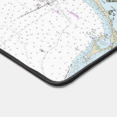 Cape Lookout naar New River Nautical Chart 11543 Bureaumat (Hoek)