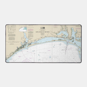 Cape Lookout naar New River Nautical Chart 11543 Bureaumat