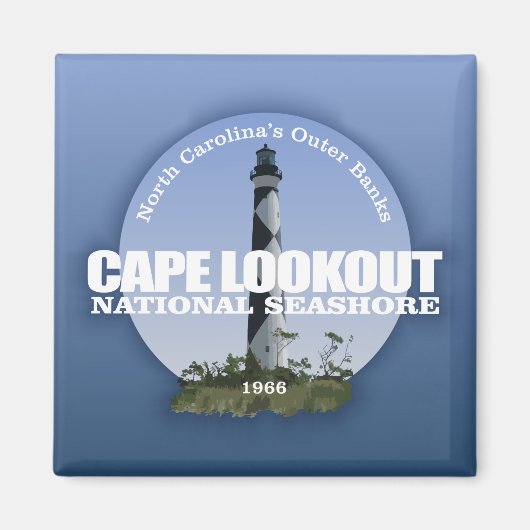 Cape Lookout National Seashore Magneet (Voorkant)