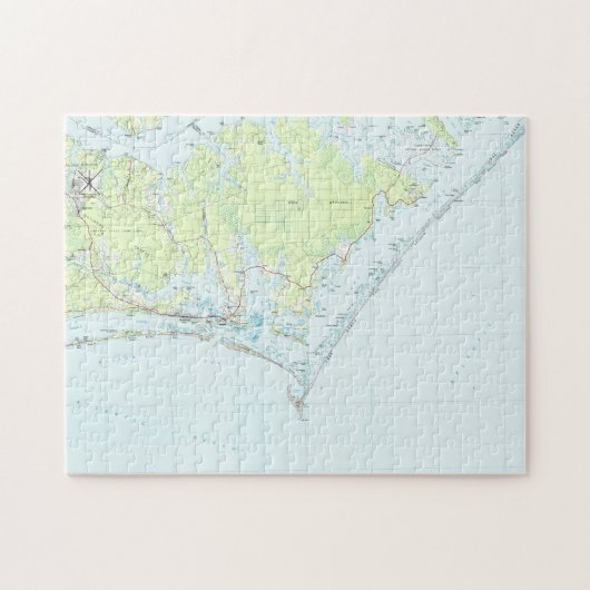 Cape Lookout National Seashore & Morehead City Legpuzzel (Horizontaal)