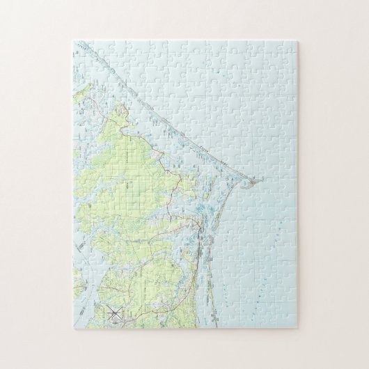 Cape Lookout National Seashore & Morehead City Legpuzzel (Verticaal)