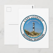 Cape Lookout National Seashore North Carolina Briefkaart (Voorkant / Achterkant)