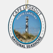 Cape Lookout National Seashore North Carolina Keramisch Ornament (Links)