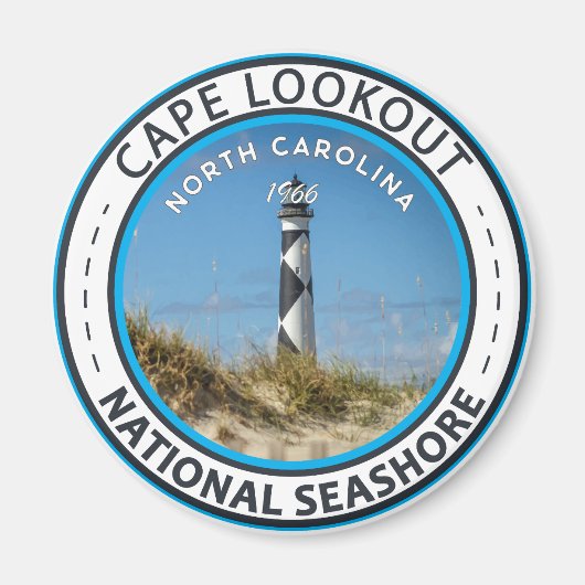 Cape Lookout National Seashore North Carolina Magneet (Voorkant)