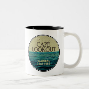 Cape Lookout National Seashore Ocean Birds Tweekleurige Koffiemok