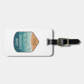 Cape Lookout National Seashore Seagulls Bagagelabel (Voorkant horizontaal)