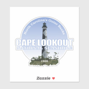 Cape Lookout National Seashore Sticker