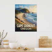 Cape Lookout State Park — Oregon Poster (Keuken)