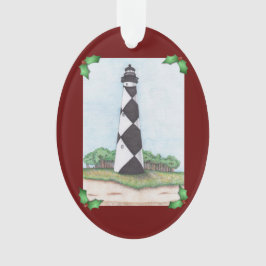 Cape Lookout Vuurtoren Kerst Ornament
