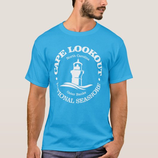 Cape Lookout (vuurtoren) T-shirt (Voorkant)