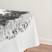Cape Lookout, vuurtoren zwart-wit Tafelkleed (Voorbeeld)